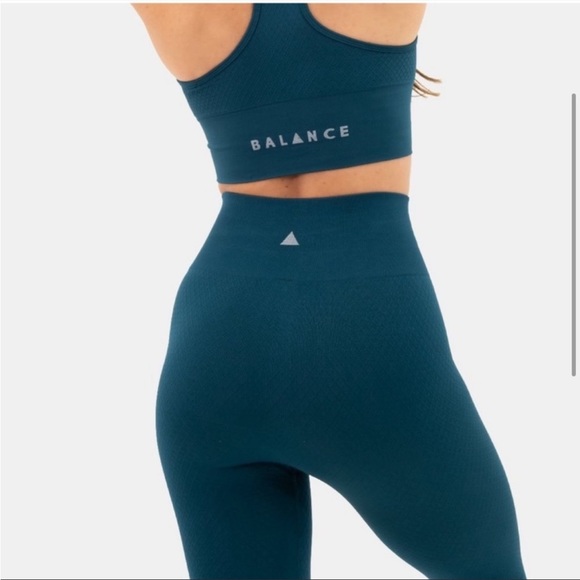 Balance Athletica Topaz textured Seamless Legging Energy Pant size Small - Picture 2 of 12